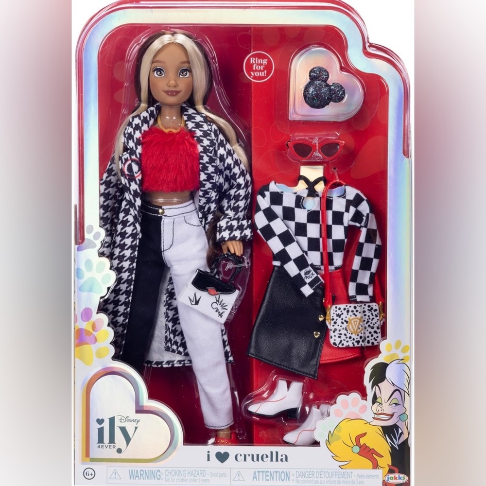 Disney ILY 4Ever Dolls Cruella Doll NIB